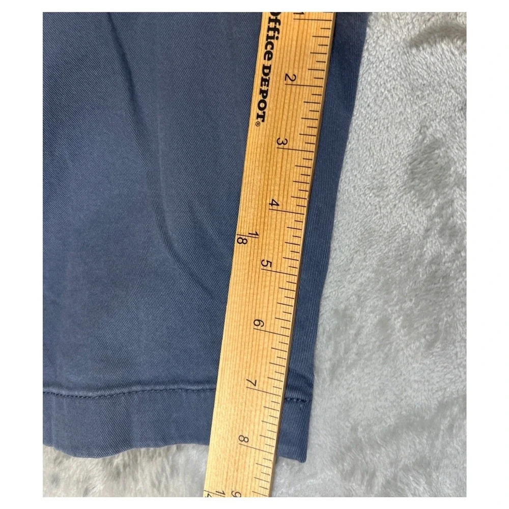 J.Crew Mens Chino Shorts 34 Blue 9